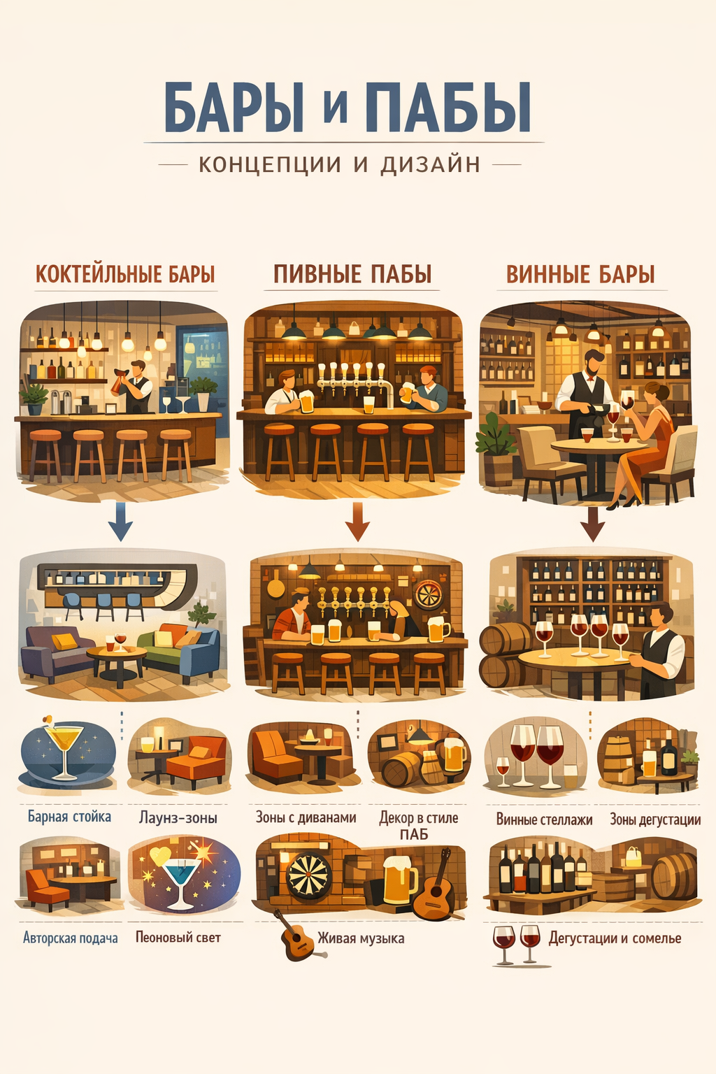 Бары и Пабы